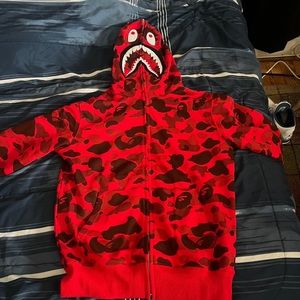 brand new never worn bape hoodie